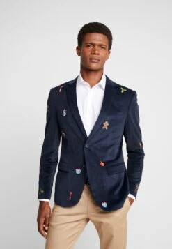 Opposuits X-Mas Icons - Blazer Jacket - Navy