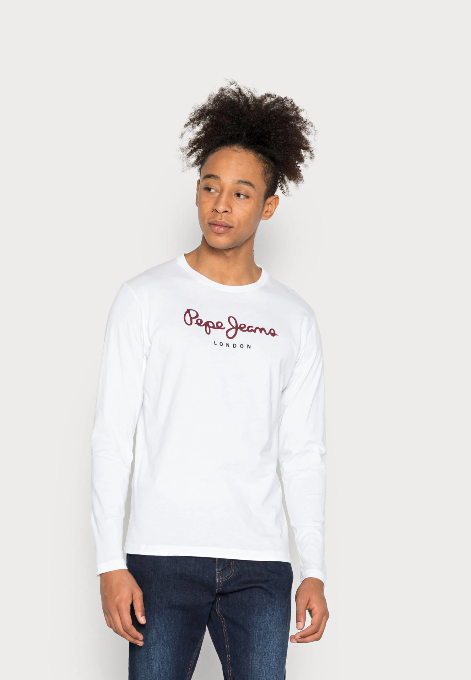 Pepe Jeans Eggo N - Long Sleeved Top - White