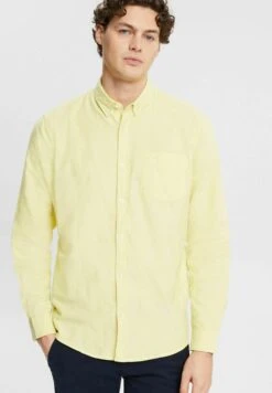 ESPRIT N Sus Oxf - Shirt - Bright Yellow