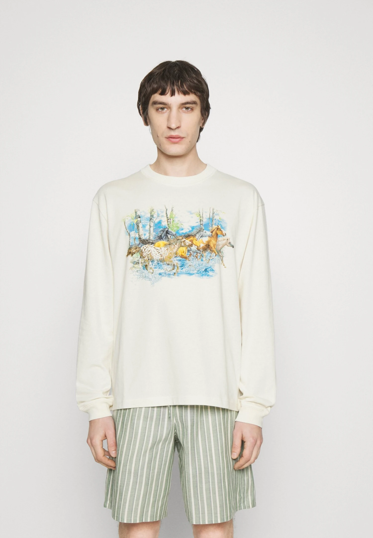 Holzweiler Ranger National - Long Sleeved Top - Ecru