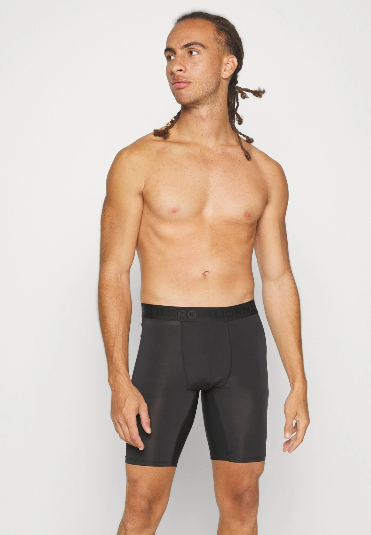 BJØRN BORG Performance Boxer Long Leg 2 Pack - Pants - Black