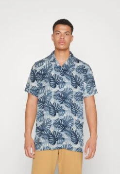 BRAVE SOUL Shirt - Optic White/Blue