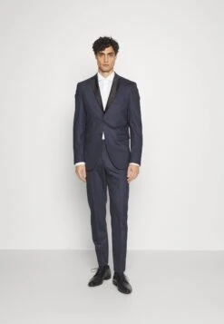 Selected Homme Slhslim State Flex Suit Set - Suit - Dark Blue