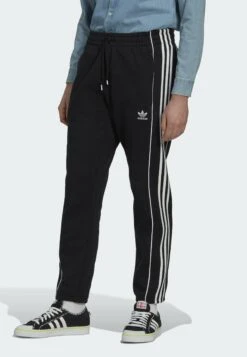 Adidas Originals Ess Swtp - Tracksuit Bottoms - Black